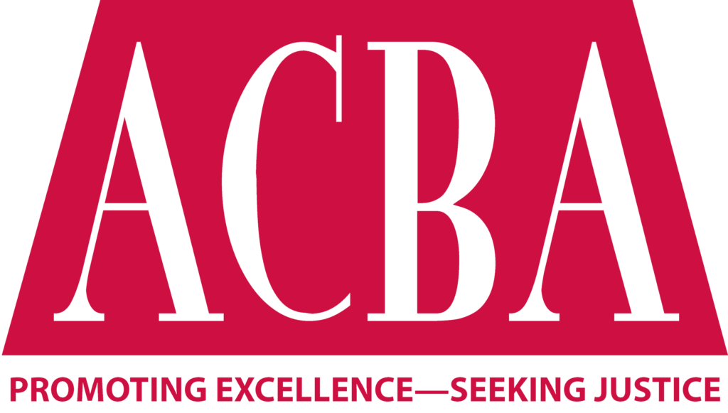 Alameda County Bar Association Red Logo